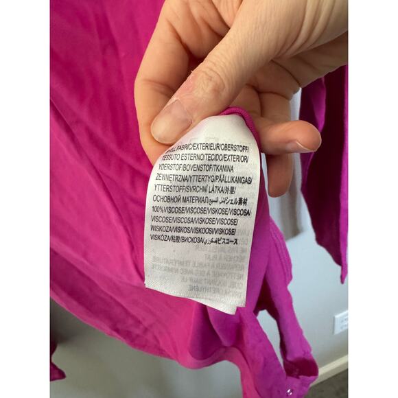 NWOT FARM Rio Long Sleeve Bodysuit in Pink SZ M - Picture 5 of 7